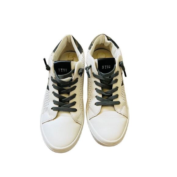 Steve Madden Star Camo White Tennis Shoes sz 7 - Picture 2 of 8